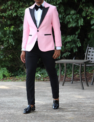 Pink Wedding Tuxedo Blazer
