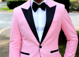 Pink Wedding Tuxedo Blazer